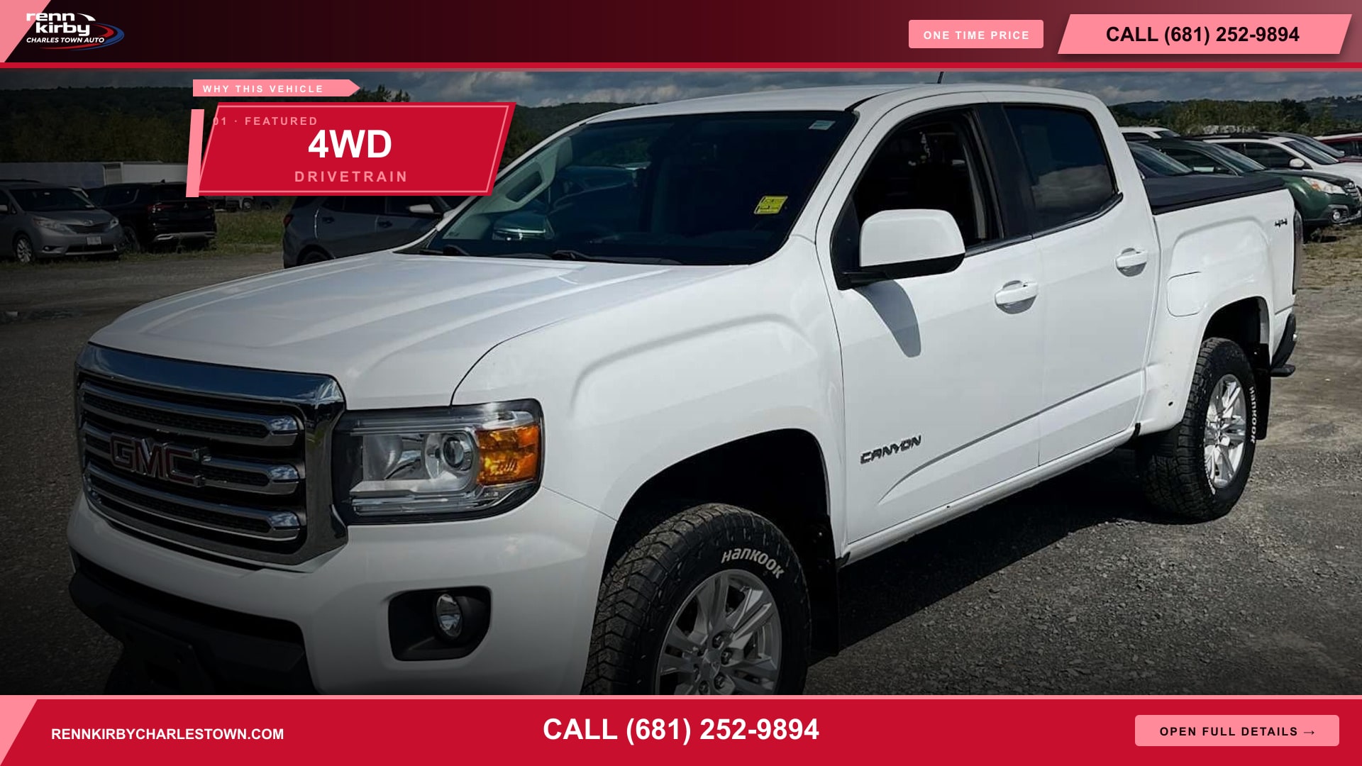 2019 GMC Canyon 4WD SLE